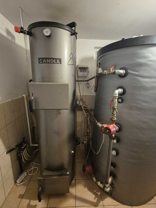 Centrala Candle 20kw + kit de supraveghere si distributie agent termic + rezervor puffer 800 litri