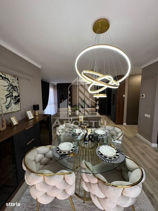 Apartament cu doua camere, mobilat LUX, etajul 11
