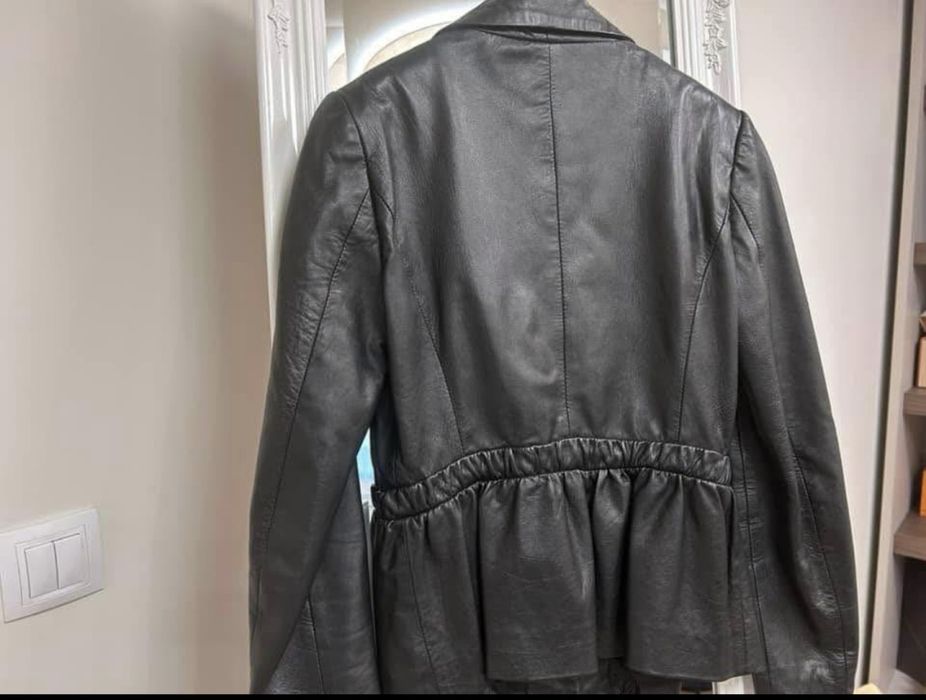 Betty Blue ELISABETTA FRANCHI кожено сако естествена кожа