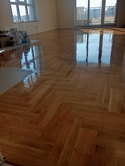 Естествен масивен паркет