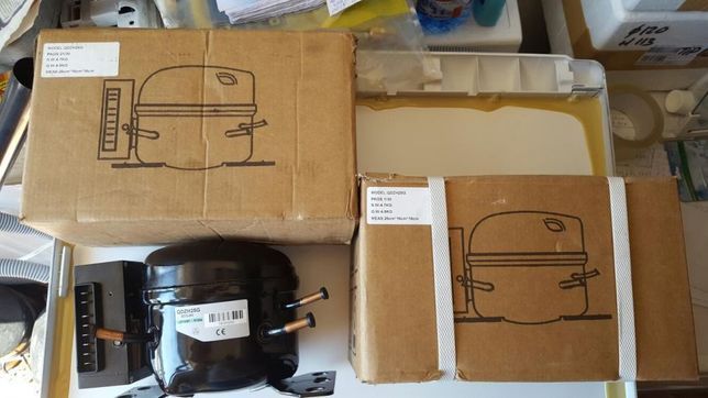 Compresor motor frigider 12v 24v lada auto gen danfoss BD25 sigila