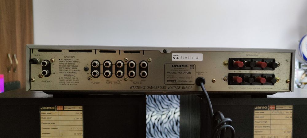 Boxe Jamo amplificator Onkyo