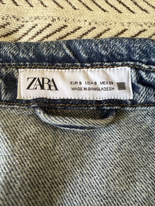 Платье ZARA из денима, размер S