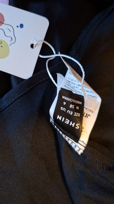Rochie de seară lungă SHEIN Belle, Nouă cu etichetă, mărimea M (38).