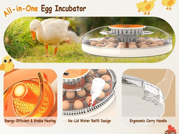 Продавам нов дигитален инкубатор за яйца с автоматично обръщане