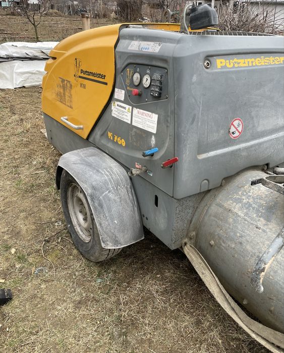 Pompă șape Putzmeister M760 DH – 2.300 h – service complet – 20.000 €