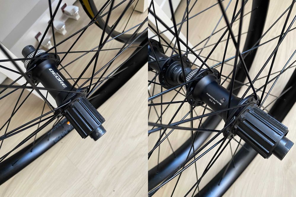 Set roti WTB Scraper tubeless 40mm 27.5" Boost MTB