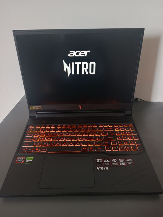 Sotiladi: Acer Nitro V16 (Ryzen 7 8845HS|RTX4060|16GB|512GB|165Hz