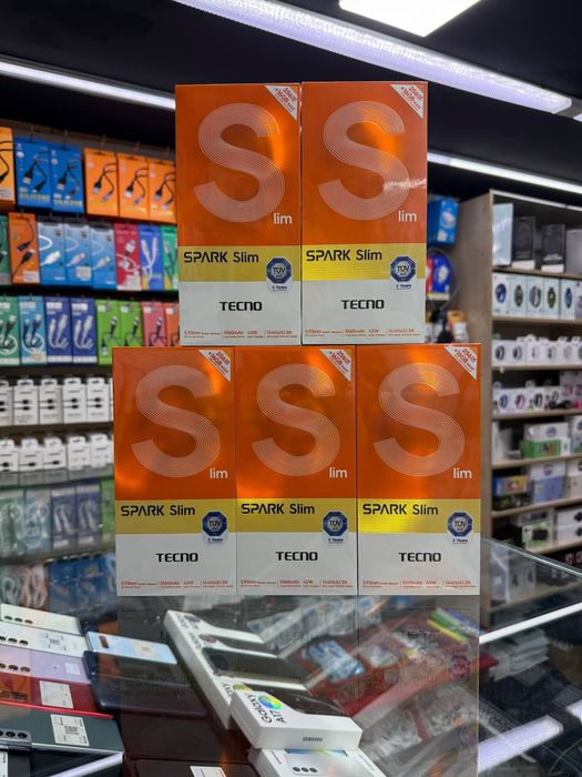 Tecno SPARK Slim  New 2026 Super Skidka+Garantiya+Dastavka