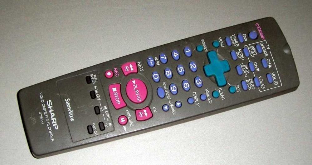 Telecomanda videorecorder SHARP G1255AJ