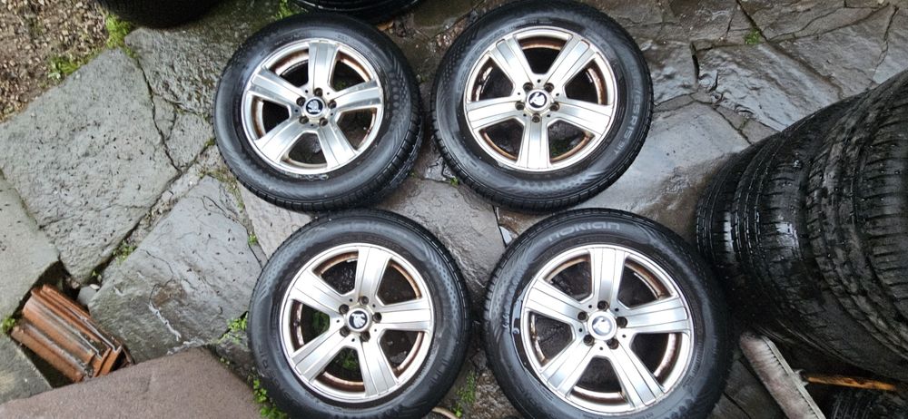 5/112/15 skoda octavia ал.джанти с летни гуми