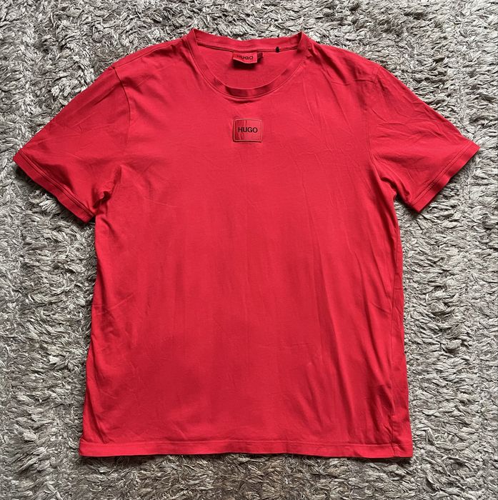 Tricou original rosu L Hugo