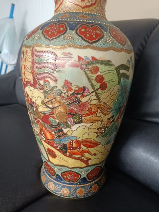Голяма китайска ваза ,, satsuma "