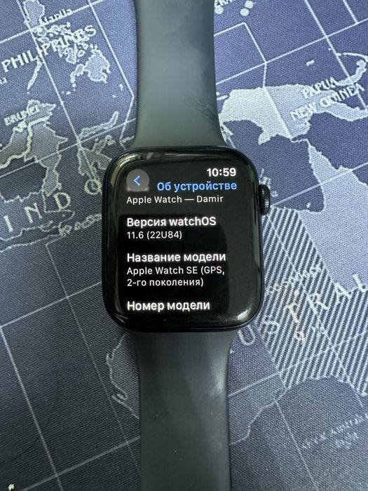 Часы эпл вотч се 44мм