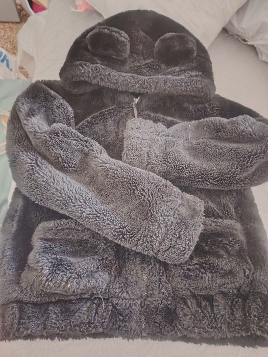 Продам черная шуба