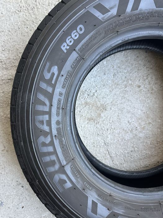 215/70 R15 C Bridgestone Duravis R660 Dot 2021
