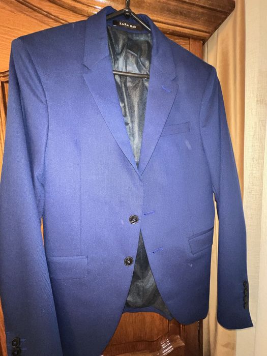 Sacou bleumarin Zara