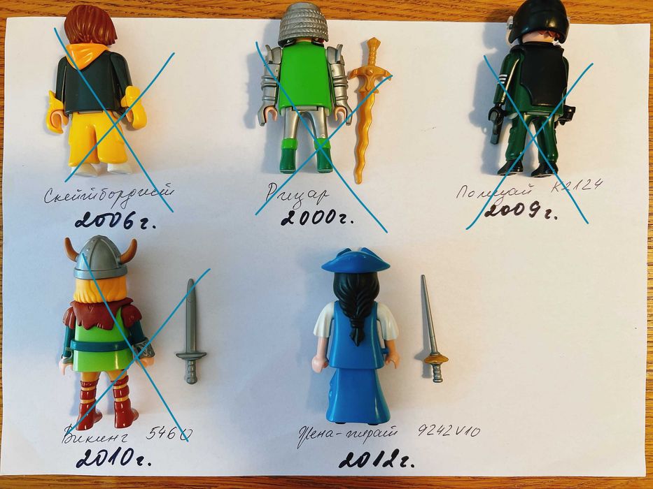 Playmobil Vintage Figures - Плеймобил винтидж фигури 1974-2012