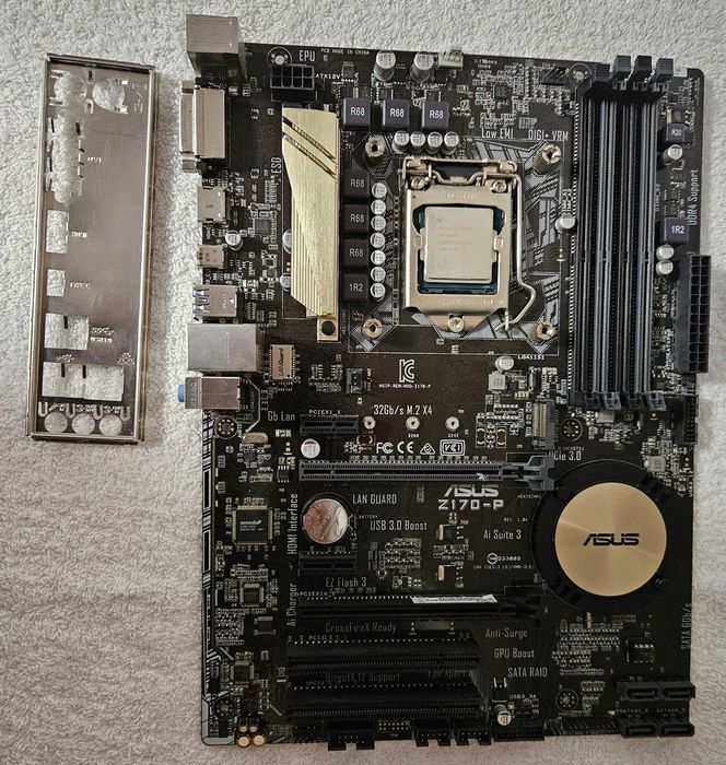 kit asus z170 p intel core i7 6700k soket 1151