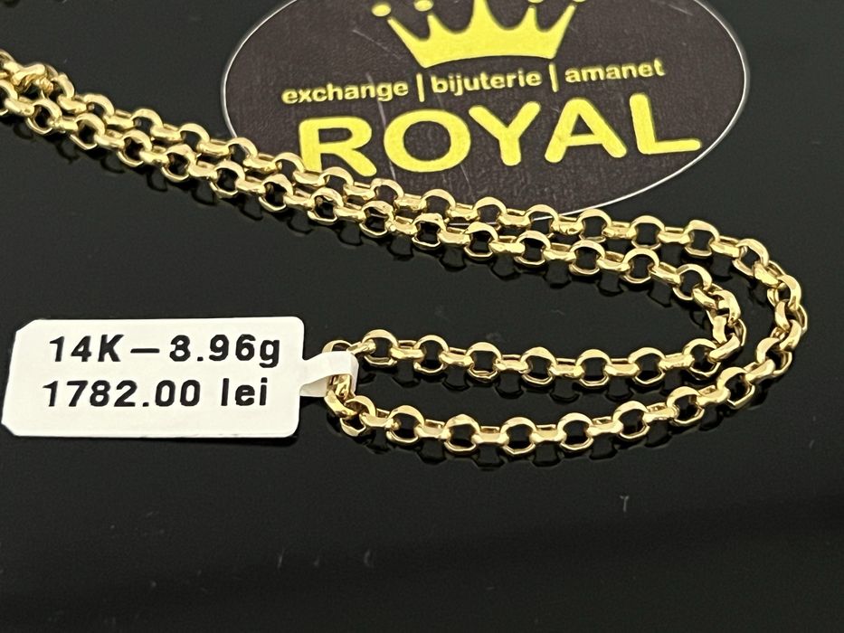 Bijuteria Royal CB : Lant aur 14K 585  3,96 gr