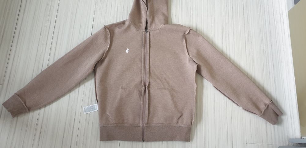 POLO Ralph Lauren Double Knit  Full Zip  S НОВО! ОРИГИНАЛ Мъжки Суичер