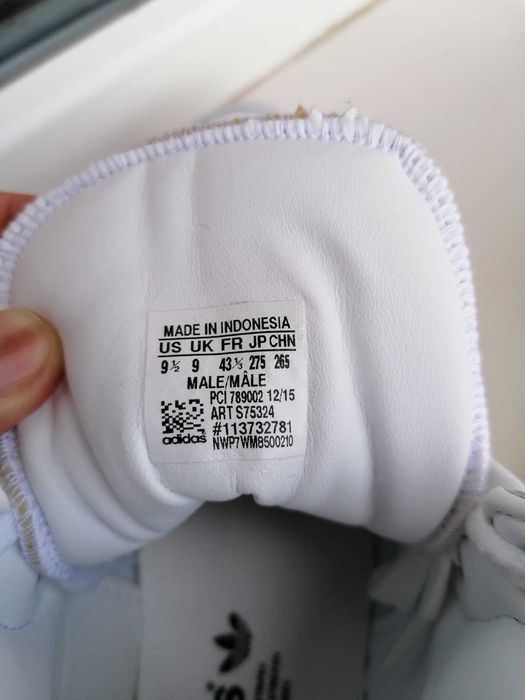 Ghete ADIDAS Originals din piele masura 43