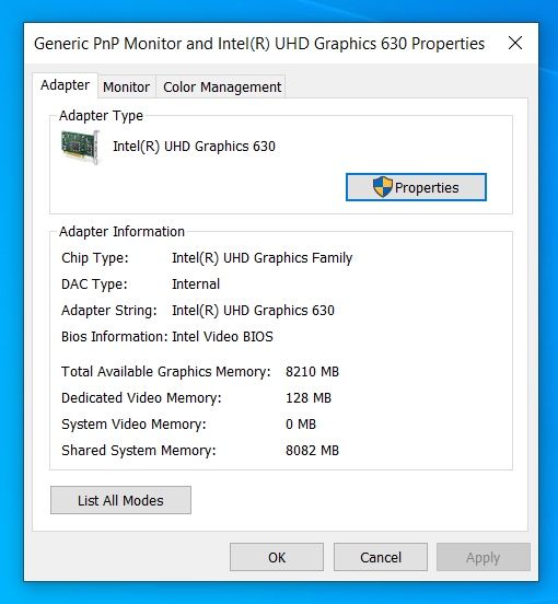 Dell Latitude 5501 i7-9850h