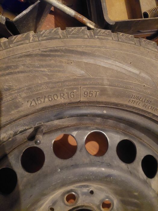 Запаска шина с дискам