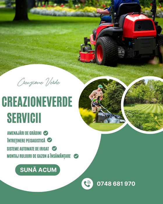 Amenajări și întreținere spati vetzi