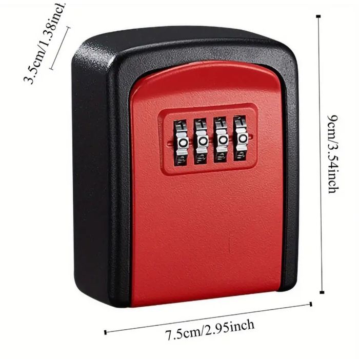 Кутия за ключове изцяло метална , здрав сейф за ключове , кутия airbnb