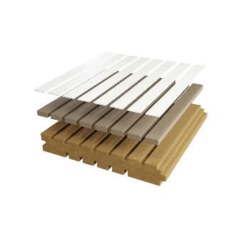 Акустичен МДФ панел за стена