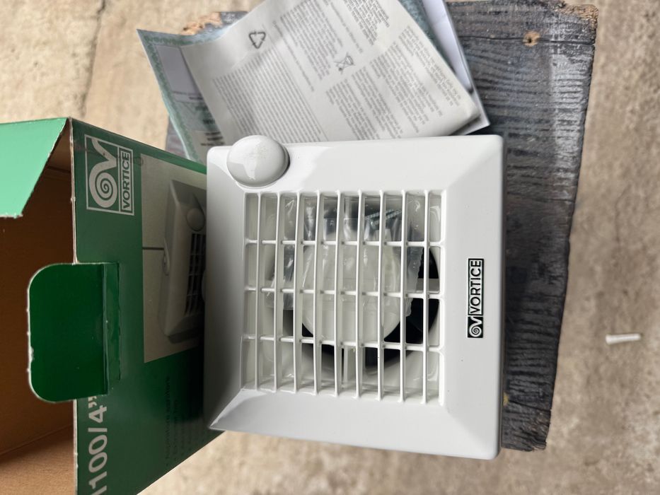 Ventilator Baie, Axial,Vortice M 100/4",Debit 90 mc/h, 2300 RPM, 18W