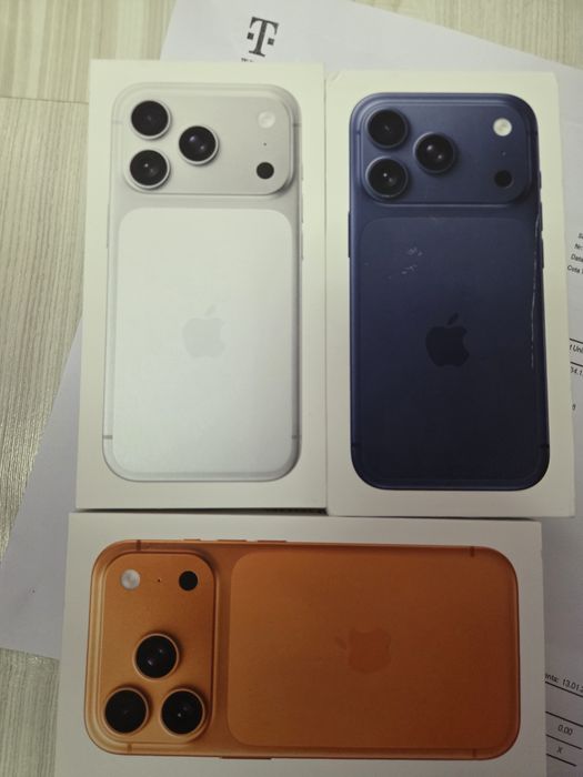 Iphone 17 Pro 256g Sigilat Liber Cu Sim Factura Telekom