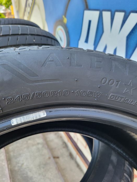 245 50 19 Bridgestone 4бр летни дот 24