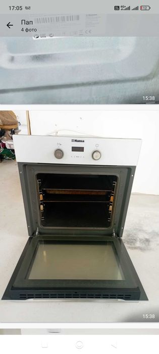 Духовка встраиваемая Hansa бу