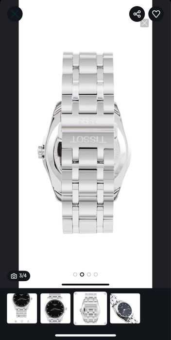 Ceas unisex Tissot 1853, T-Trend Couturier nou