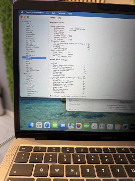 **ATS GSM**Macbook Air M1 8/256Gb / Fact+Gar 12 luni