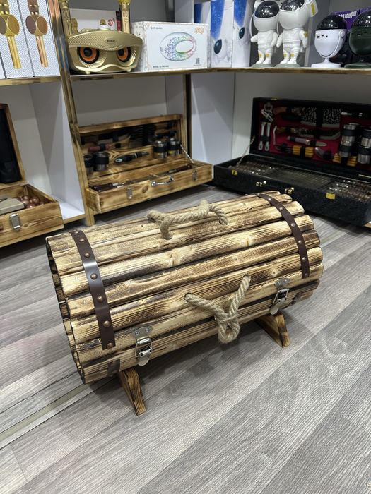 Мужской подарочный набор шампуров для мангала Доставка есть!