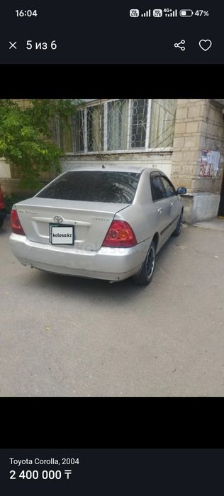 Продам Королла е120 седан 1.6