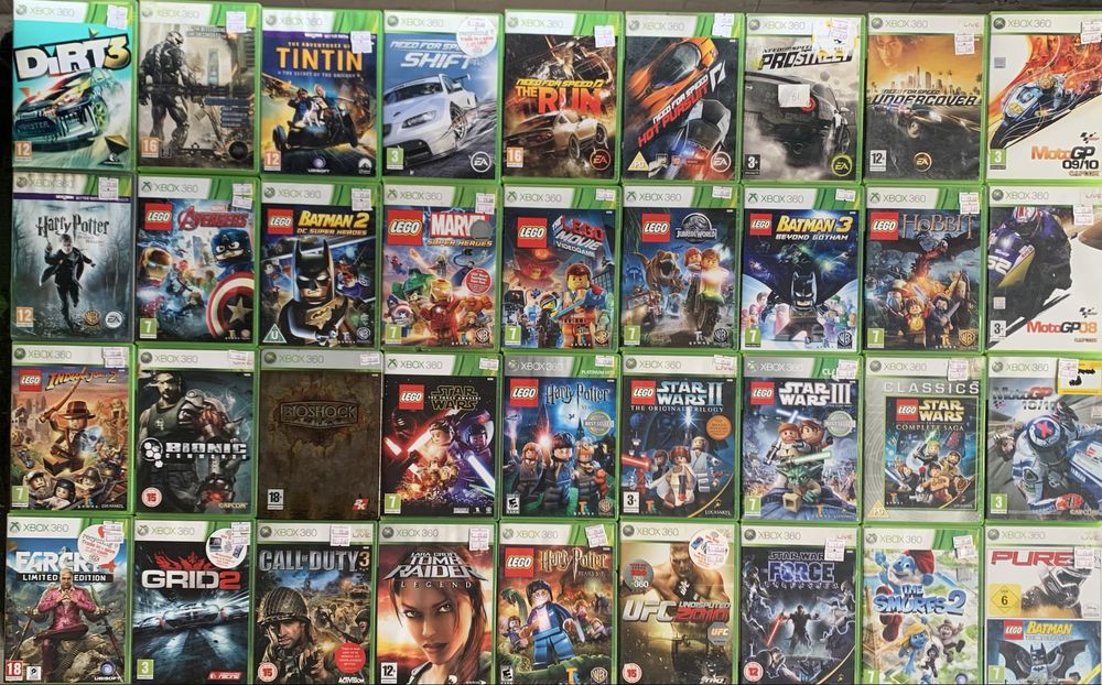 Xbox 360 ,игри  Xbox 360 - Lego, Moto, NFS