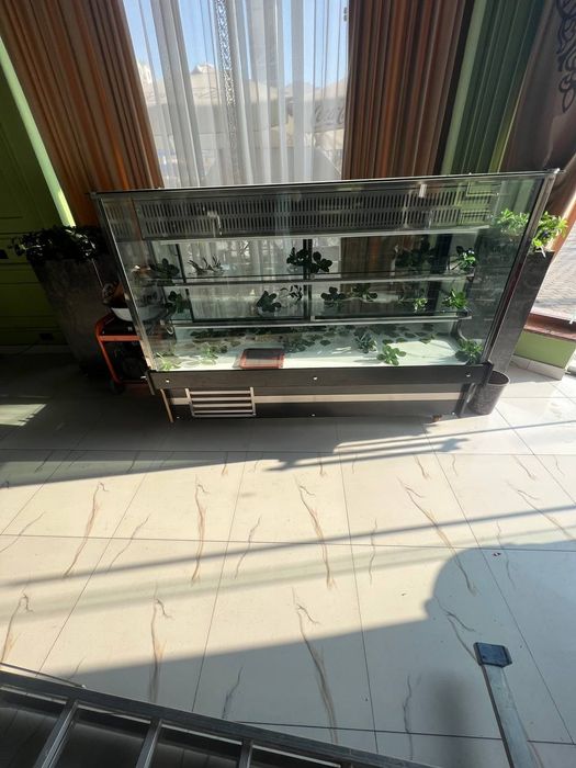 Продаётся витриный холодильник.