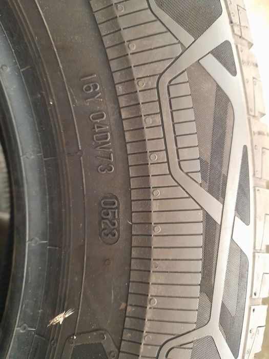 Set 4 Anvelope 235-65-16 C cu DOT 2023 Continental ca NOI