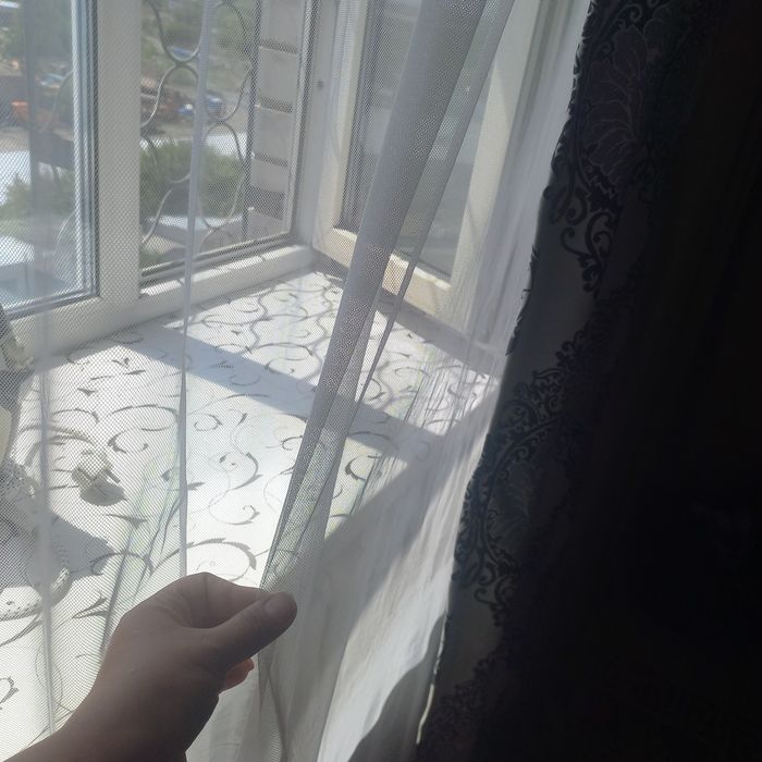 Продам шторы с тюлью