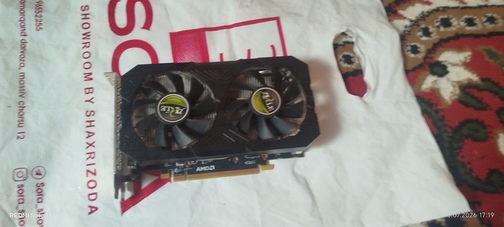 Rx 580 8gb Karobkasi Bor edi toperaman