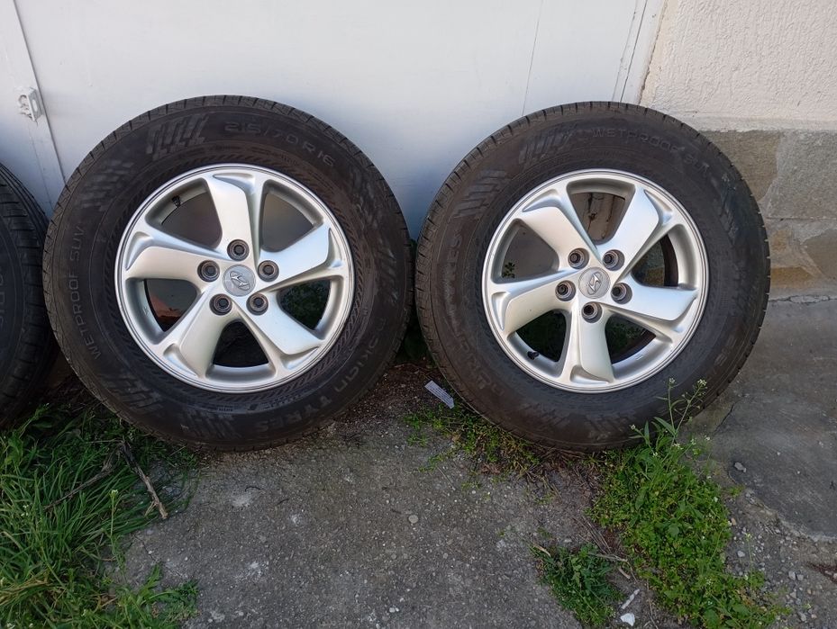Оригинални Джанти Hyundai 16"с нови летни гуми