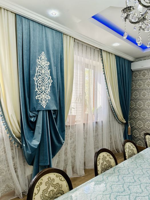 Комплект штор готовый