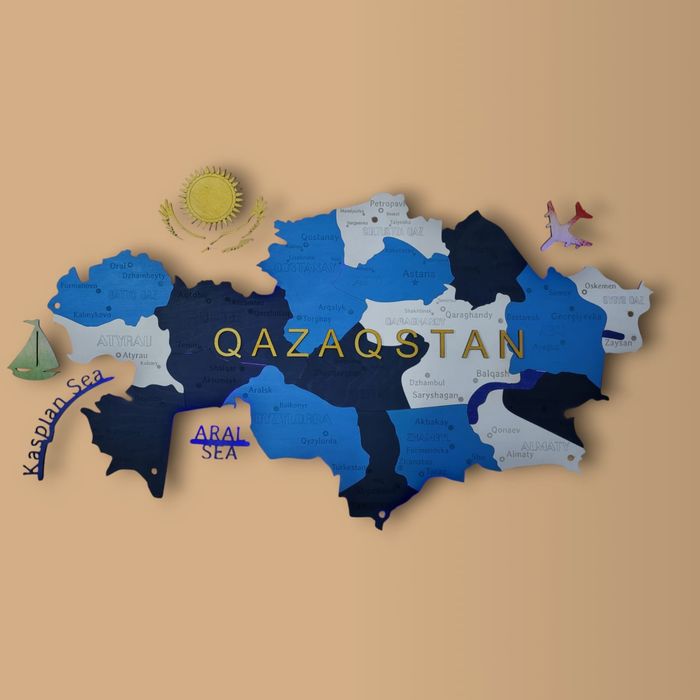 Карта Казахстана