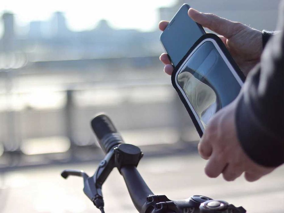 Suport telefon ShapeHeart husa ploaie bicicleta motocicleta trotineta