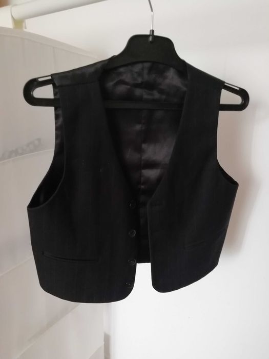 Costum elegant din stofă pentru copii