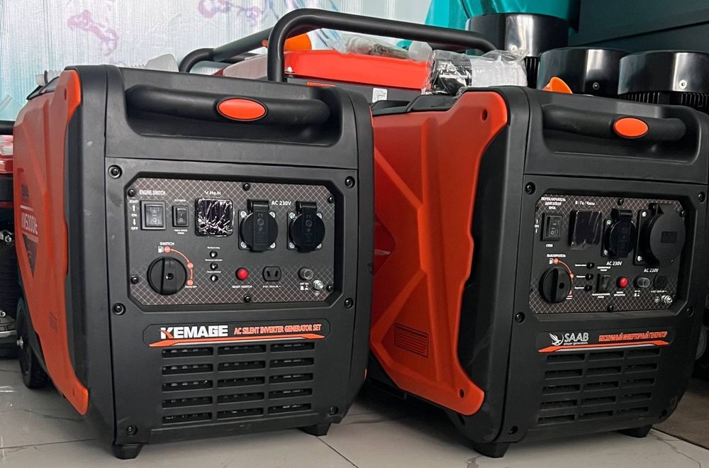 Генератор инвертор движок бесшумный и шумный generator dvijok avr 6kw